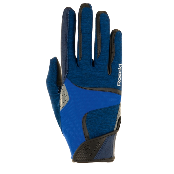 Rękawiczki jeździeckie letnie Mendon Roeckl 3301-274 k590 navy blue 24H!